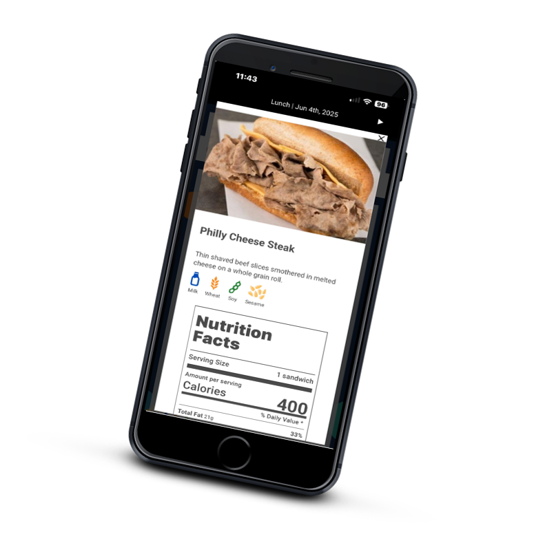 online menus